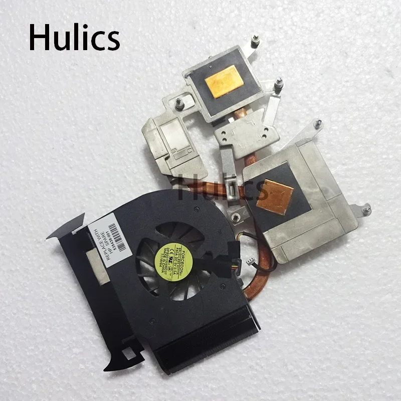 Hulics Used For HP Pavilion DV6-1000 DV6-2000 DV6 Cooling Heatsink With Fan 532614-001 535438-001 532141-001 535439-001