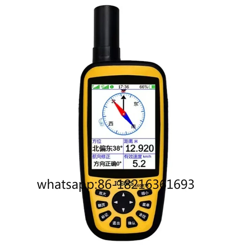 

For 660rtk Measuring Instrument Handheld GPS BeiDou Positioning Single-Frequency Latitude Data Collection
