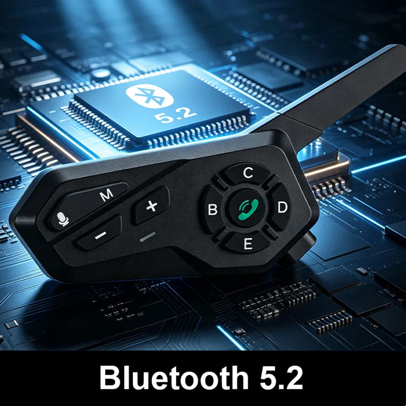 New X6 Motorcycle Helmet Bluetooth Headset Communication For 6 Riders Intercom FM Radio Waterproof Music Sharing Wireless V5.2