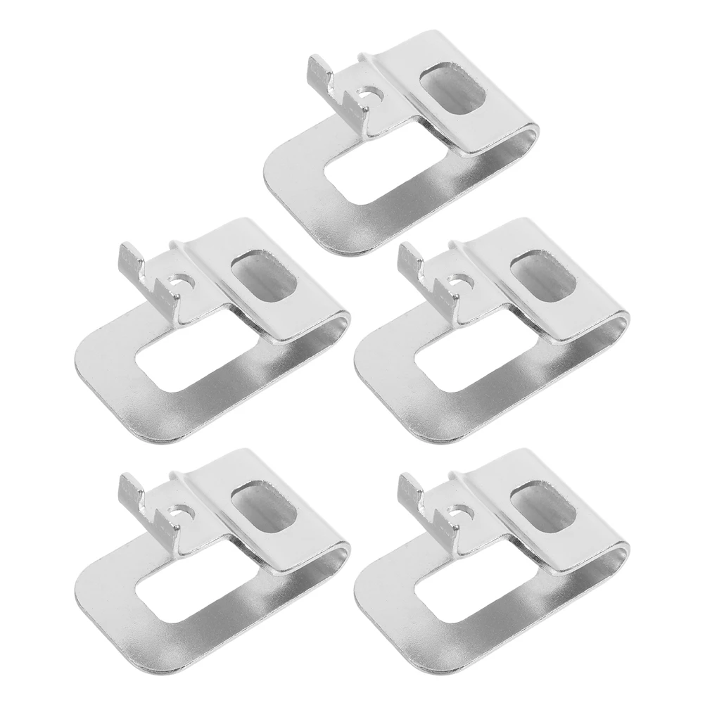 

5pcs Stainless Tool Belt Clips Heavy Duty Hook for Electric Screwdrivers Drill Drivers DIY Hand Tool Belt