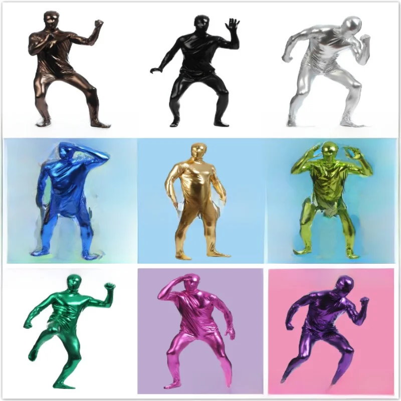 

loween Performance Costume Cosplay Dazhuan Adhesive Full Coverage Body Suit Women's Ethnic Stage Wear Tight Fit Outfit