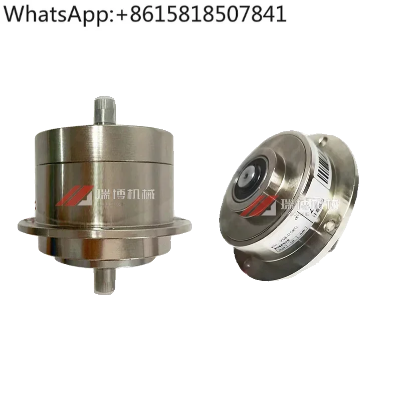 Miniature YSC Double-axis Magnetic Powder Clutch YSB Hollow Shaft Ultra-thin Magnetic Powder Brake Pure Copper Coil Single Shaft