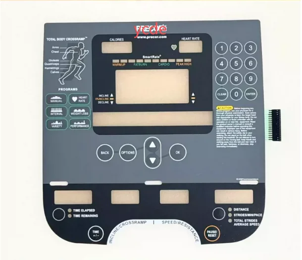 Suitable for treadmill EFX835 576i 556i 546i C776i new button film