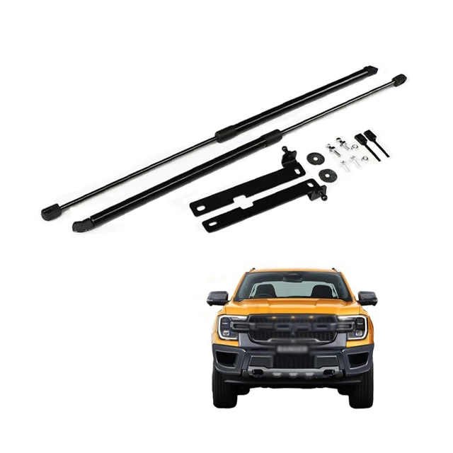 Suitable for 22-23Ford ranger T9 engine cover with support rod engine cover hydraulic rod gas spring