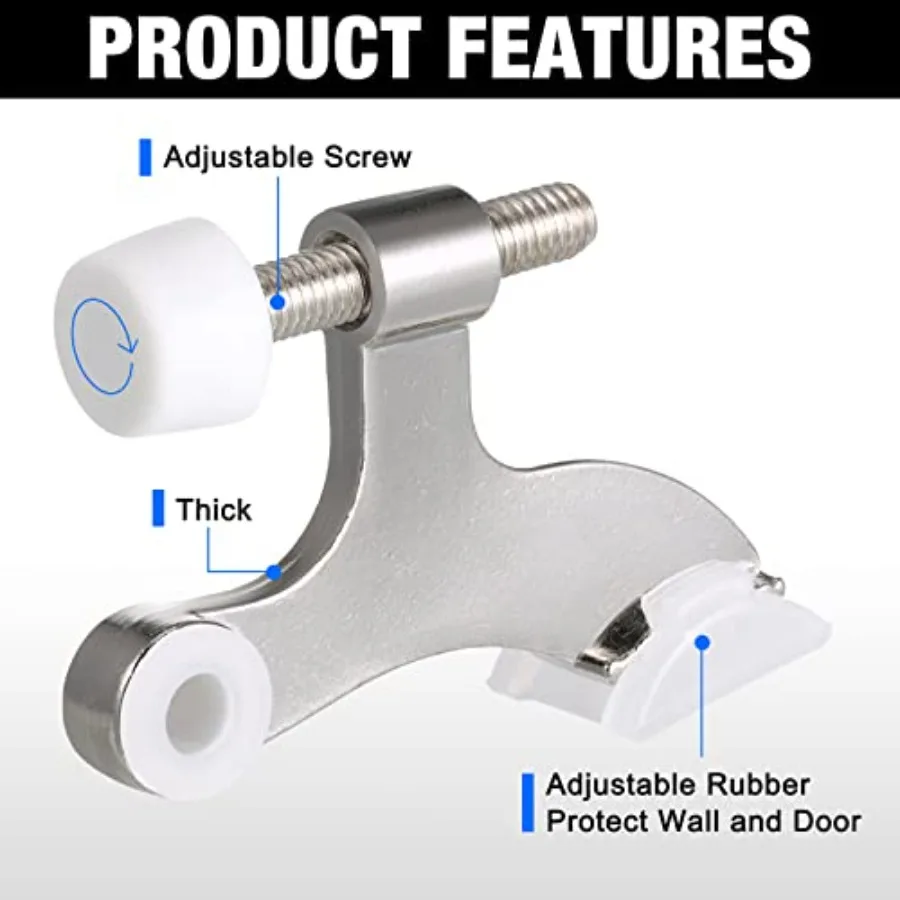 multiple hinge pin door stops included in set