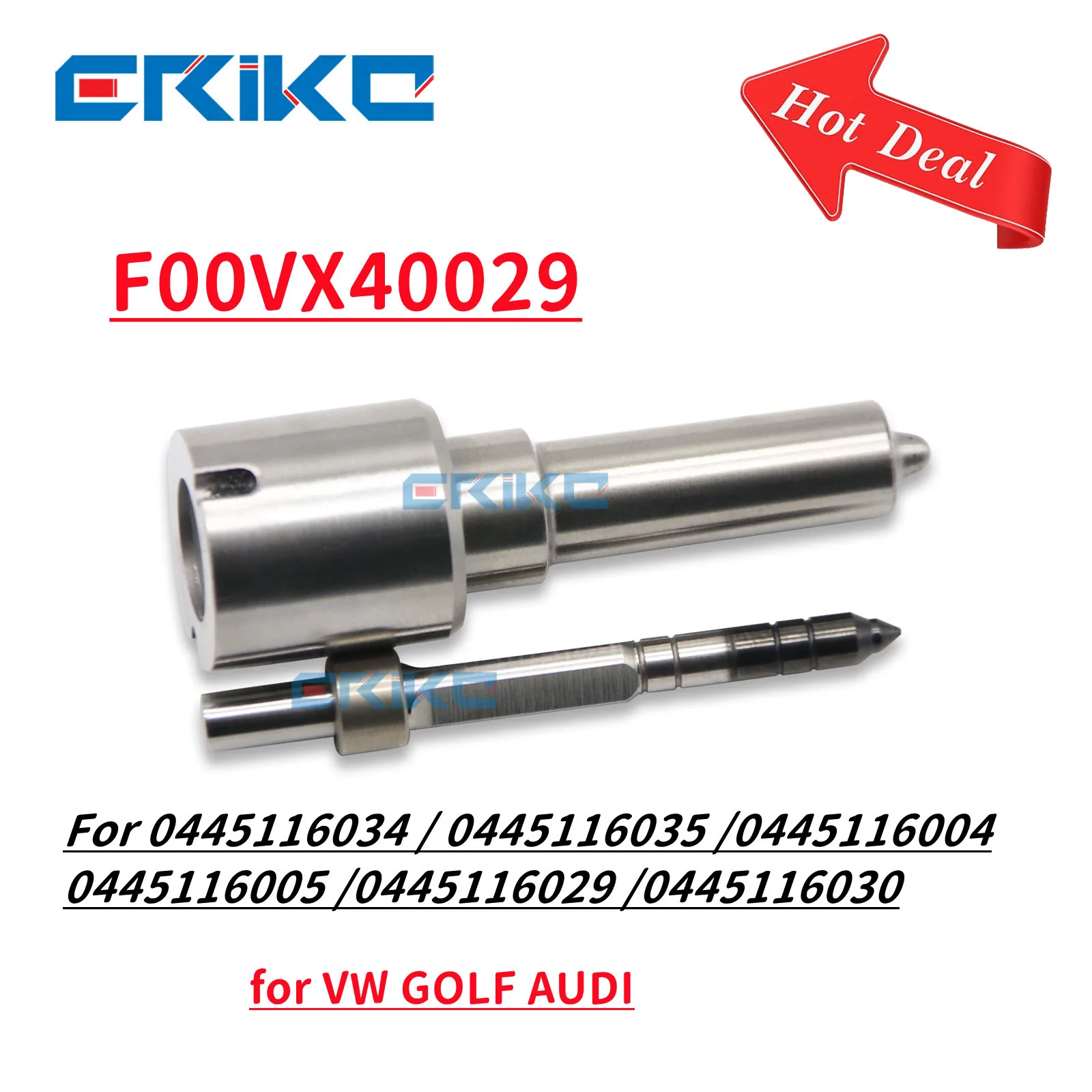 

Форсунка Форсунки F00VX40029 FOOVX40029 0445116034 0445116035 для VW GOLF AUDI A3 A4 0445116004 0445116005 0445116029 0445116030