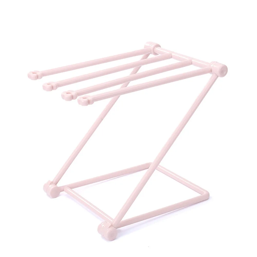 Towel Storage Rack Kitchen Folding Washcloth Drain Rack Towel Rag Drainer Holder Storage Hanger Dishcloth Drying Rack Shelf