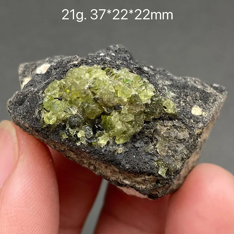 Peridoto pakistaní 100% natural, espécimen de piedra original, cuentas de cristal curativas