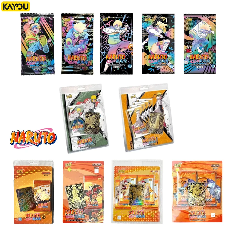 Genuine Kayou Naruto Cards Chapter of The Formation Rare EX Packs SE BP SP MR Anime Trading Cards Collection Toy Kids Gift