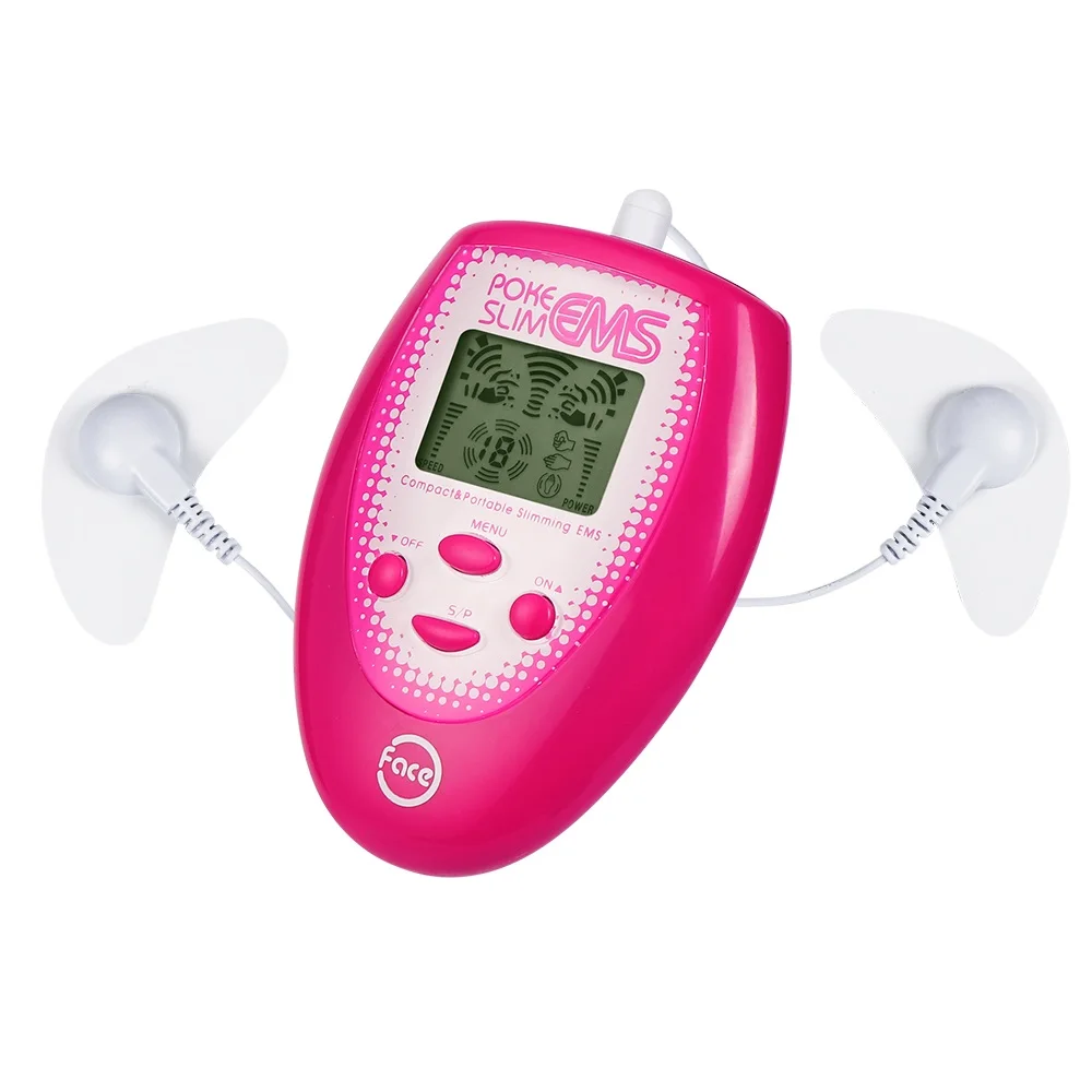 EMS Face Massager Pads Facial Muscle Stimulator Micro-Current V-Face Slimming Lifting Electrode Stiker Cheek Fat Double Chin