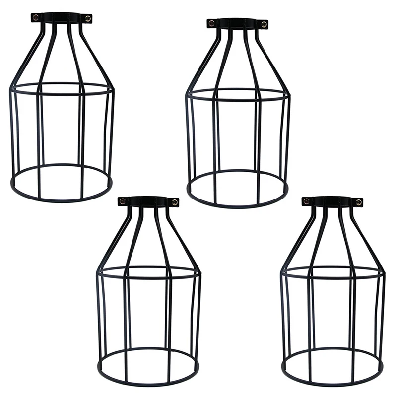 Lampshade Pendant Light Lamp Shade Vintage Industrial Metal Cage Bulb Cage Lamp Home Cafe Decoration lighting Light Fixture