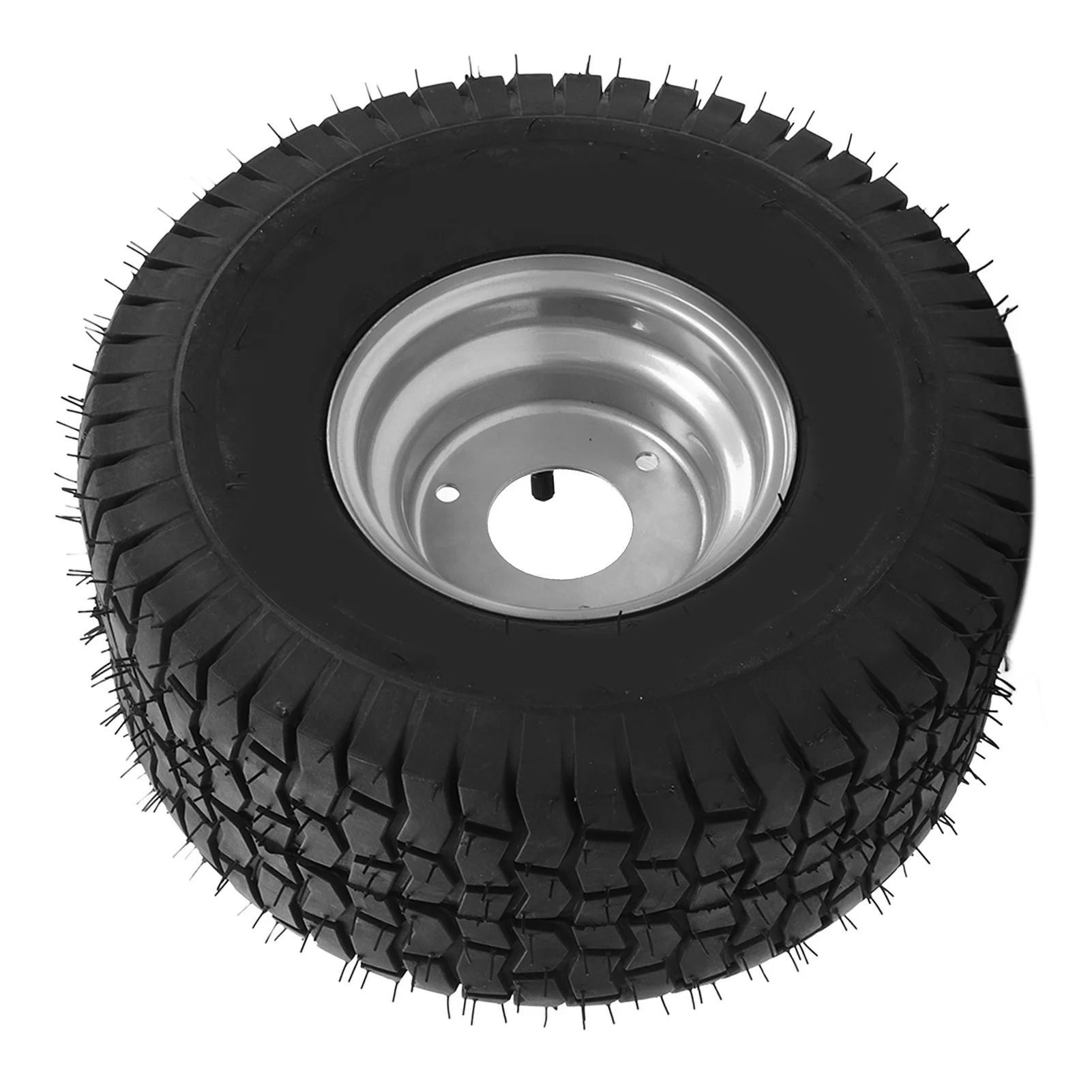 15x6.00‑6 Tire Wheel with Hub Heavy Tires for ATV UTV Kart Lawn Mower Farm Vehicle