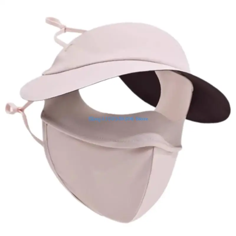 غطاء وجه نسائي 400A للأنشطة الخارجية لركوب الدراجات والتزلج يوفر حماية ممتازة من الشمس والرياح #3