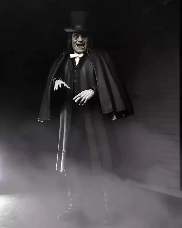 Figura d'azione London After Midnight Scale – Ultimate Professor Edward Burke Action Figure Modello da collezione Regali giocattolo