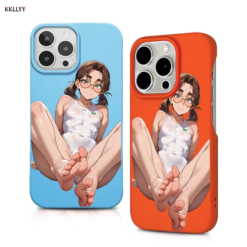 

Phone Case for iPhone 16E/15/14/13 Pro Max/12/XR Printed Phone Cover Anime foot fetish Shockproof Gym Lover Gift