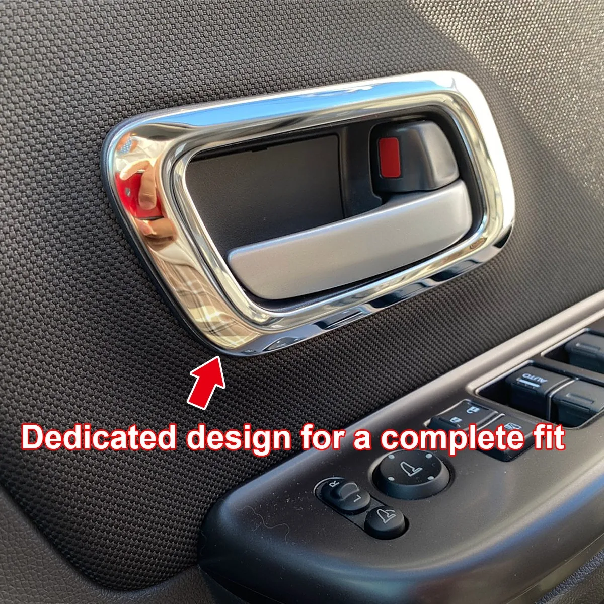 SUS304 Stainless Steel Inner Door Handle Cover Trim car styling protector Accessories Sticker For Honda Freed GB5/6/7/8 2016