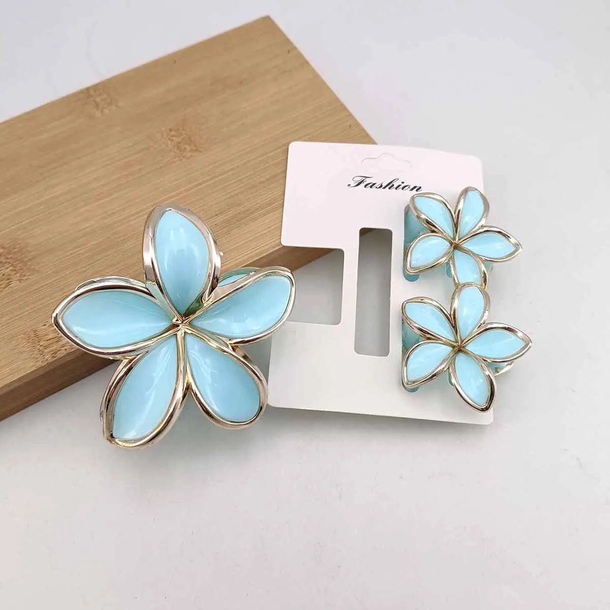 3/9 Teile/satz Blume Haar Clips Frauen Strand Urlaub Haar Klaue Stilvolle Shopping Kopfbedeckungen Weibliche Haar Zubehör – Detail 17