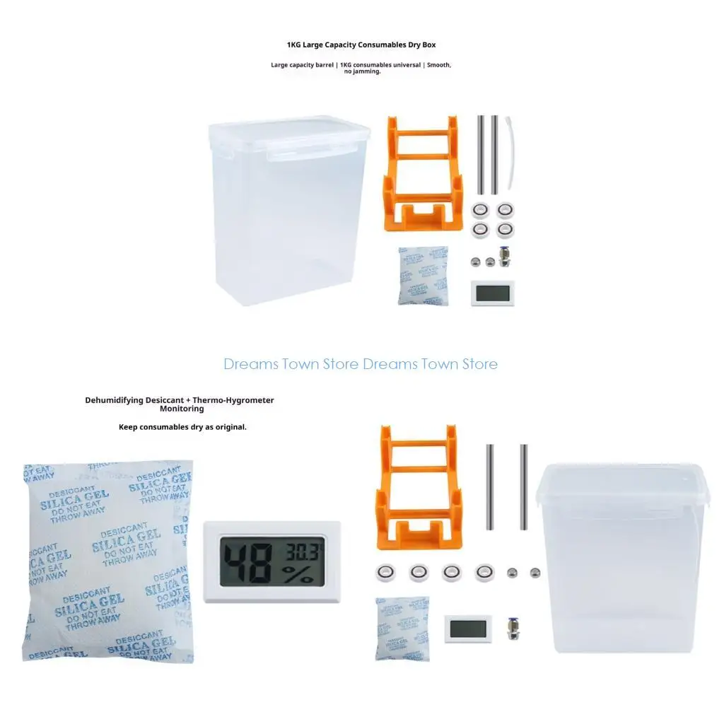 

HX6A Printer Filament Dry Box Storage Hot Air Heating Storage Printing Box Holder Moisture Resistant Filament Dry Box