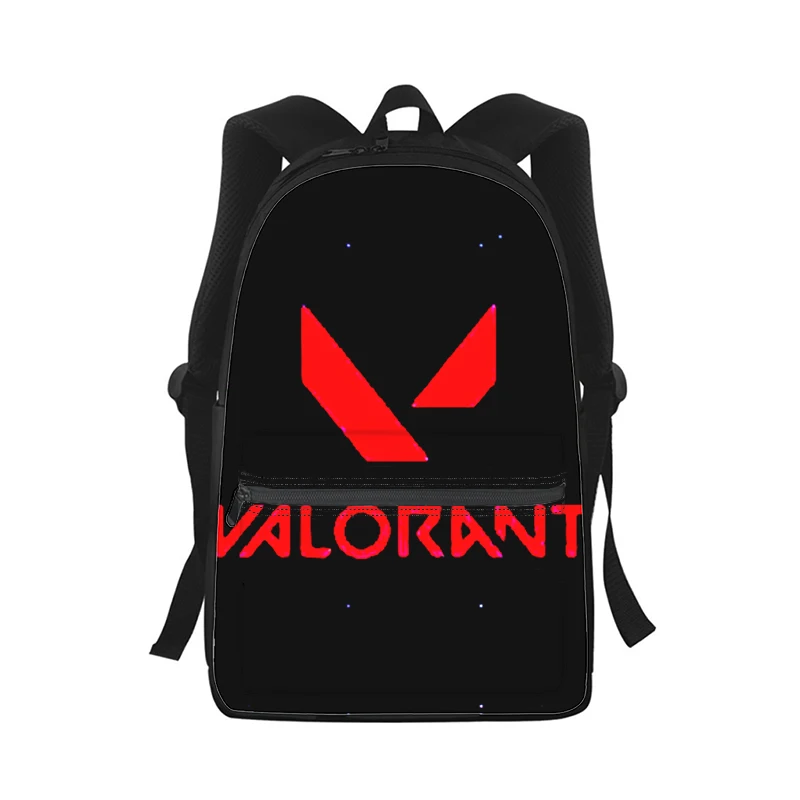 Shooting game Valorant Men Women Backpack 3D Print Fashion Student School Bag Laptop Backpack Kids Travel Shoulder Bag