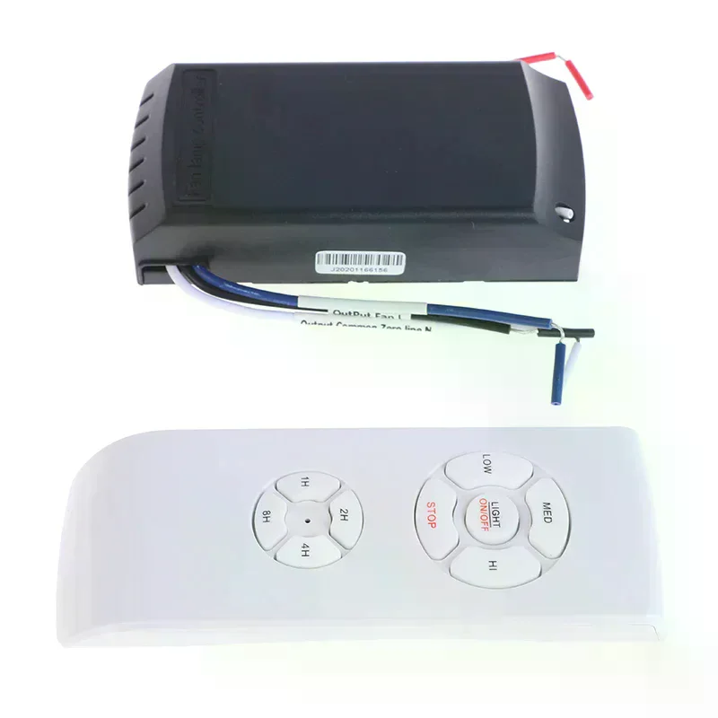 110-240v Universal Ceiling Fan Lamp Speed Remote Control Kit Timing Wireless