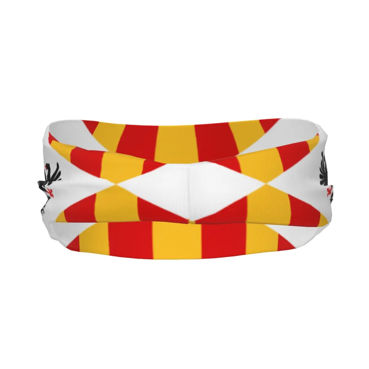 Headband Sports Yoga Fitness Stretch Sweatband Hair Band Elasticity Headband Flag Of The Kingdom Of Sicily