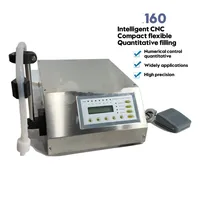 High Quality electric cnc GFK-160 Semi Automatic Small Liquid Dispenser  liquid beverage water milk juice filling machine
