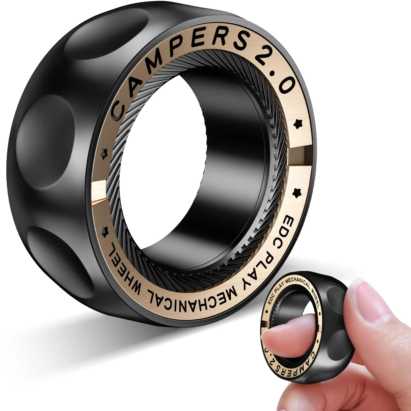 spystar-magnetic-fidget-ratchet-ring-edc-toys-adjustable-haptic-ring-stainless-steel-fingertip-metal-tyre-toys-stress-spinner