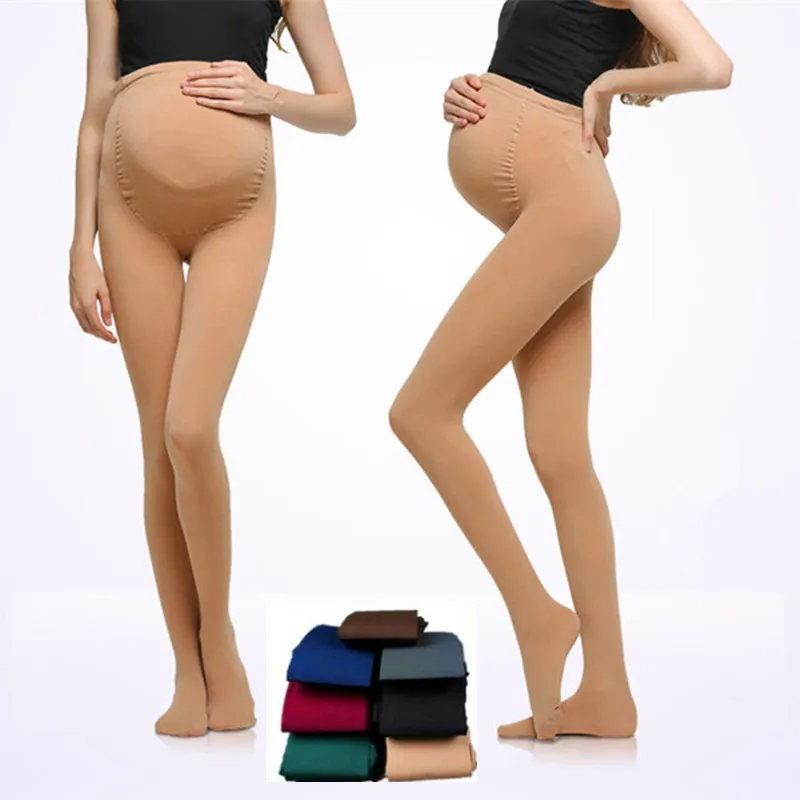 Maternity Belly Legging Elastic Stocking Autumn Tights Clothes for Pregnant Women Pregnancy Tights Plus Size Pantyhose