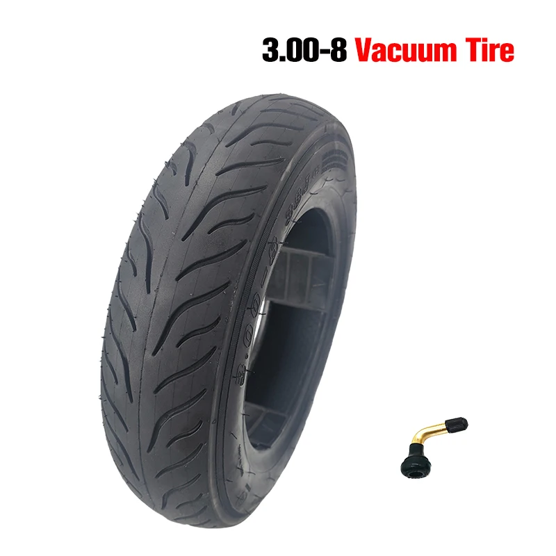 3.00-8 Vacuum Tires Suitable for Handcarts, Motorcycles, Electric Scooters, Tricycles, 300-8 Tire Replacement