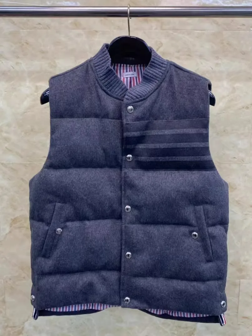 

Классический жилет с четырьмя полосками и универсальным Busin Sle, весна-осень, новая модель BALMIE, брендовая ткань из смеси хлопка