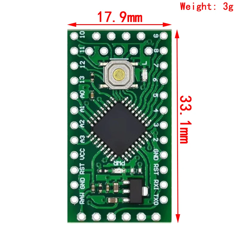 LGT8F328P LQFP32 MiniEVB 5V Replaces Pro Mini ATMEGA328P Fully Compatible For Arduino USE HT42B534-1 Driver