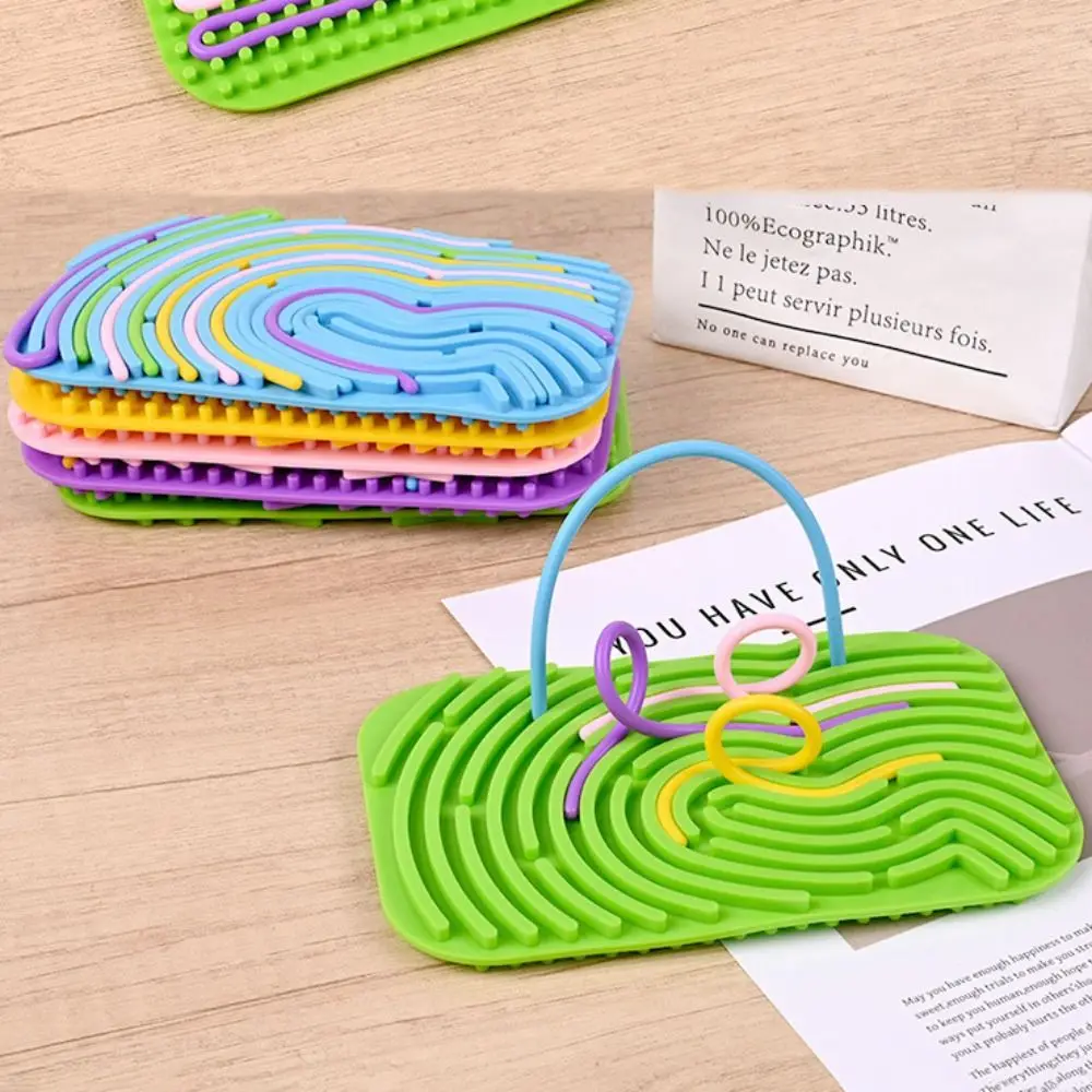 جديد سيليكون لوحة النشاط الحسية خالية من الشاشة آمنة سيليكون تململ لعبة مزدوجة الوجهين سيليكون تهدئة لعبة السفر