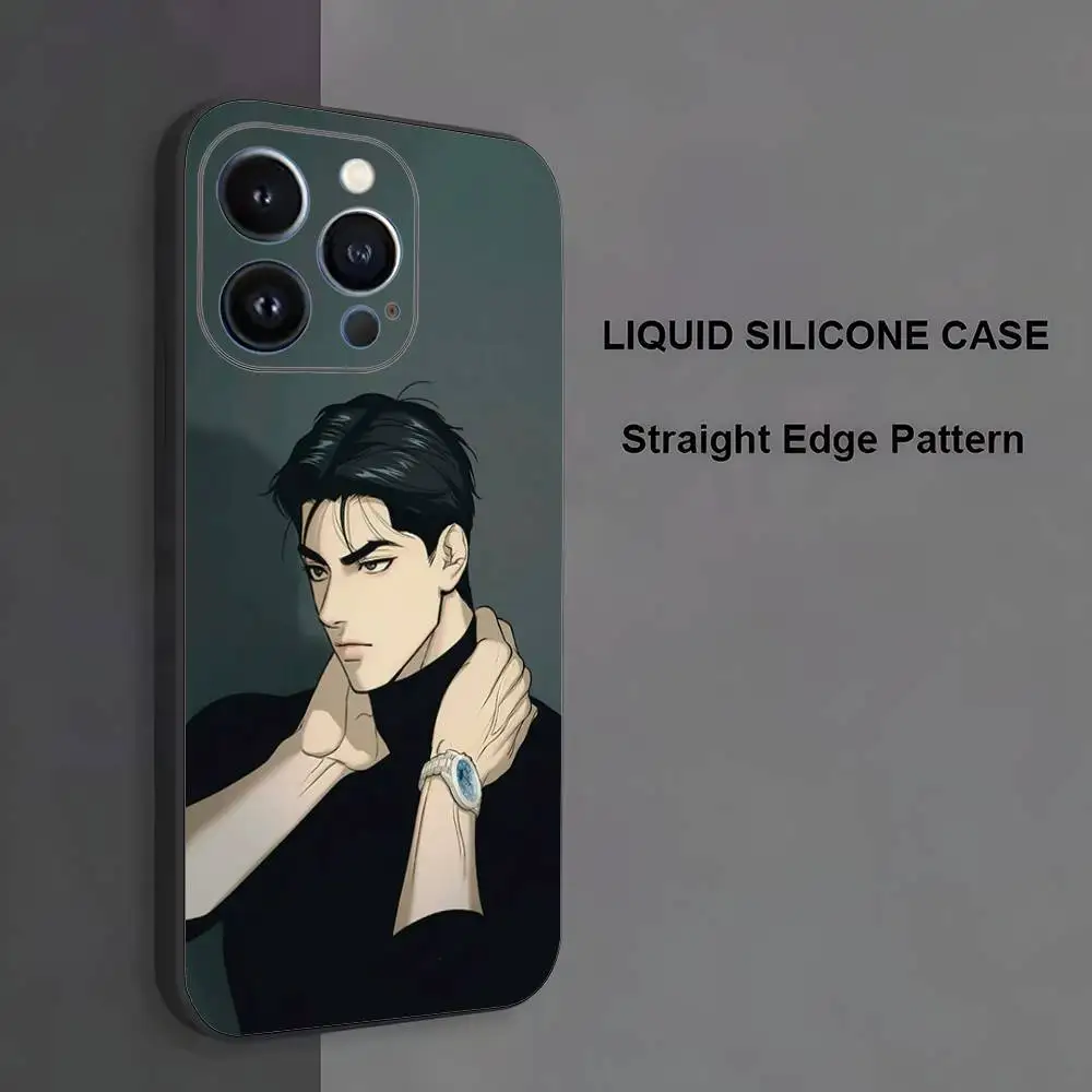 Etui na telefon Joo J-Jaekyungs Jinx do iPhone'a 17, 16, 15, 14, 13, 12, 11, Pro Max, XS, X, XR, SE, Mini, 8, 7, miękki silikonowy czarny pokrowiec