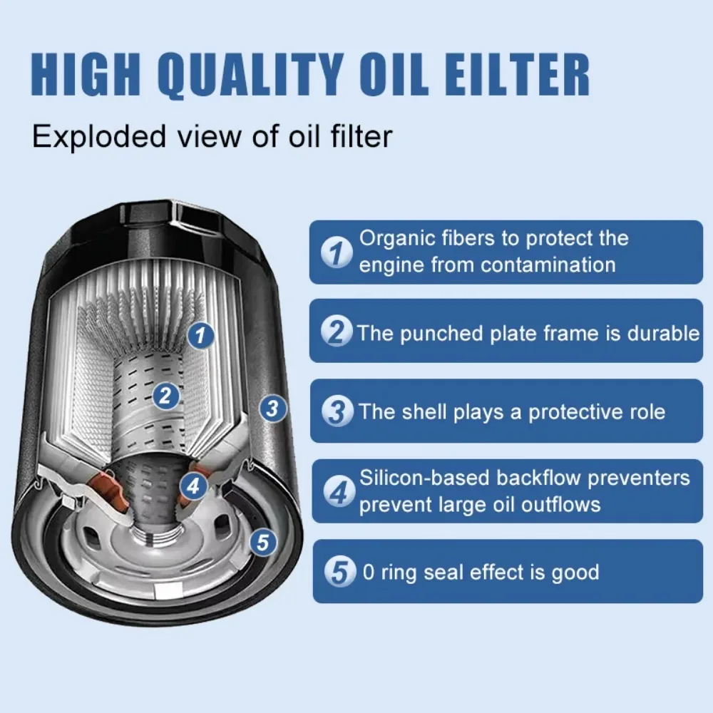 Motorcycle Oil Filter 11 42 8 562 889 Air Filter 13 71 8 556 564 for G310R 2016-2024 G310RR 313 G310GS 40 Years GS Edition 313