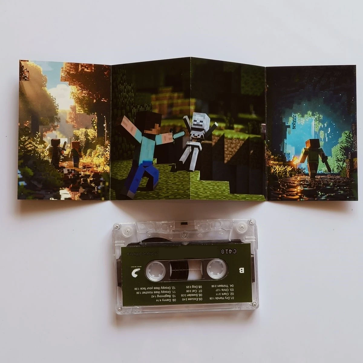 ساند بوكس لعبة دانيال روزنفيلد شريط الموسيقى C418 ستيف OST ألبوم كاسيتس تأثيري وكمان مسجل سيارة Soundtracks صندوق موسيقى الحفلات #5