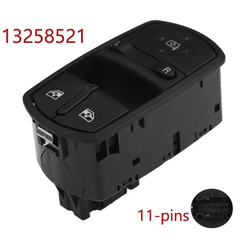 New 13258521 RHD Power Window Switch For Opel Vauxhall Corsa D/E 2006 -2014 13258521AA Auto Accessories