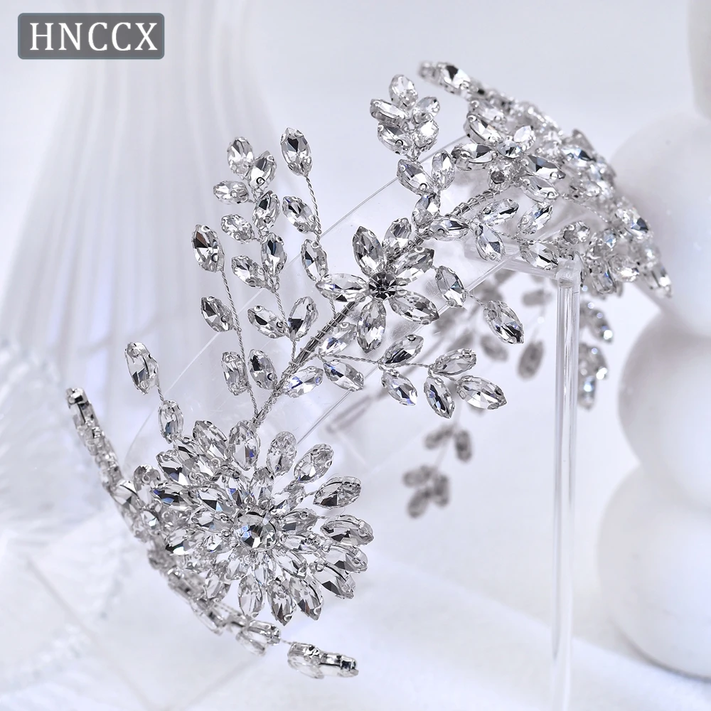 

YouLaPan Elegant Rhinestone Headband Handmade Exquisite Brides Weddings Ladies Banquets Dances Parties Hair Accessories HP442