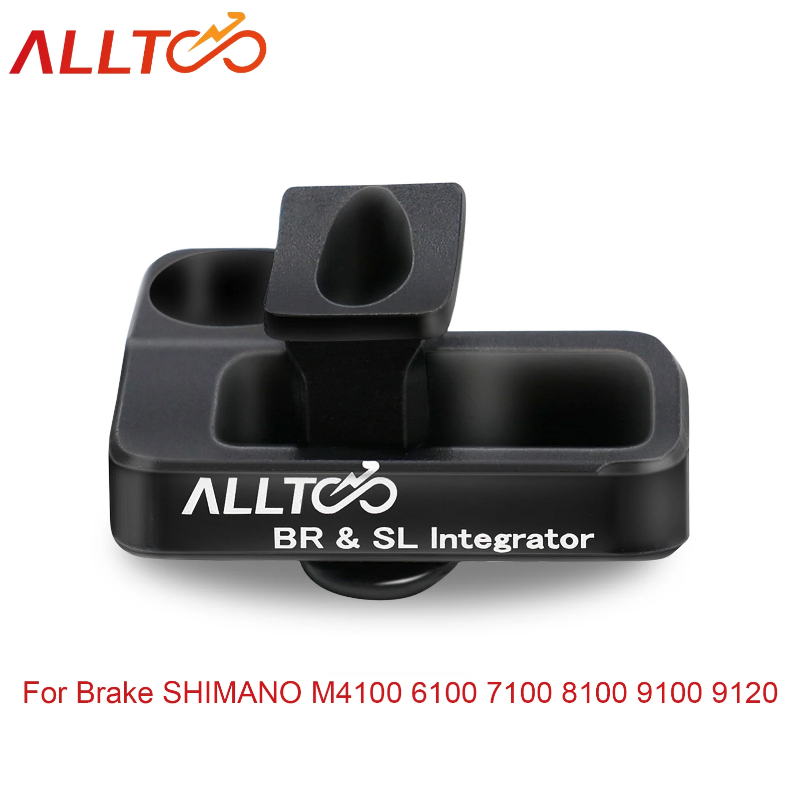 Aluminum Alloy Shift Mount Adapter for Integrating SRAM Shifters with Shimano Brakes, I-Spec EV and I-Spec II Compatible R/L