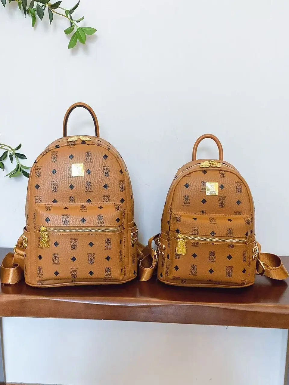 

LVSANTEL Hong Kong 2025 New Fashion Color Block Soft Leather Women's Backpack Versatile Student Bag Trendy Shoulder Bag