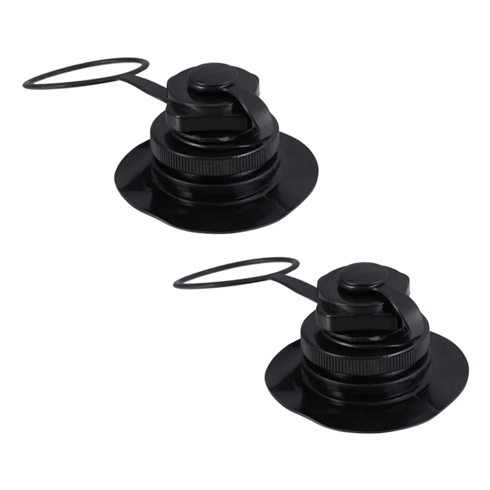 

2pcs Kayak Boat Valves Durable PVC Professional Inflatable Rubber Boats Spiral Replaceable Nozzles Supplies Water Sports