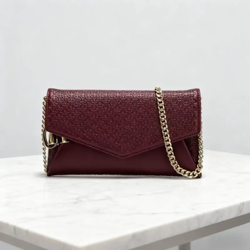 ch-レディース-クロスボディバッグ-スタイリッシュなテクスチャードレザー-クラッチ-ゴールドチェーン-ロゴディテール-イブニングパーティー-パース-マストハブ-ホットセール