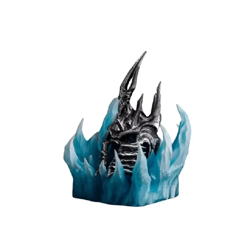 Warcraft World Keycaps 1 Key Resin Hand Layered Drip Glue Mechanical Keyboard Accessories Command Helmet Lich King Game Gift