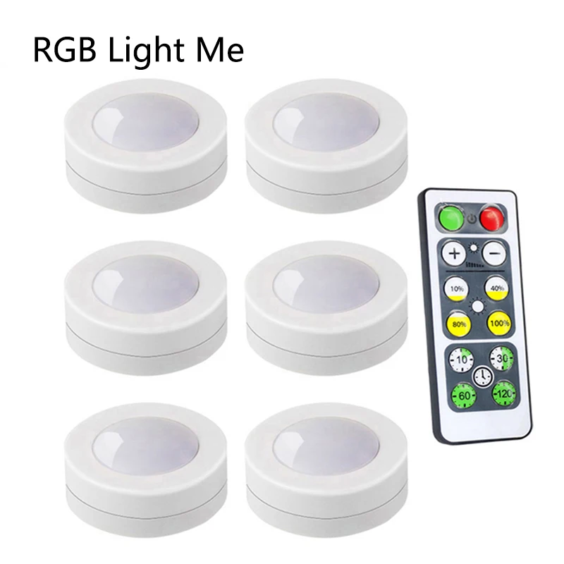 luzes inteligentes sem fio com controle remoto regulavel sensor de toque luz noturna led armarios de cozinha iluminacao de armario 01