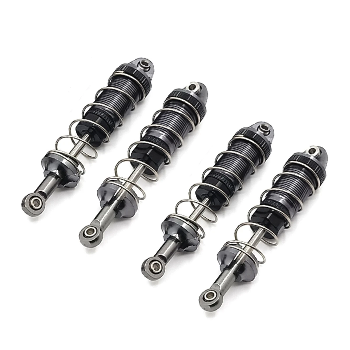 RC Car 4pcs Metal Oil Shock Absorber Damper for SCY 16101 16102 16103 1/16 RC Car Upgrade Parts Accessories