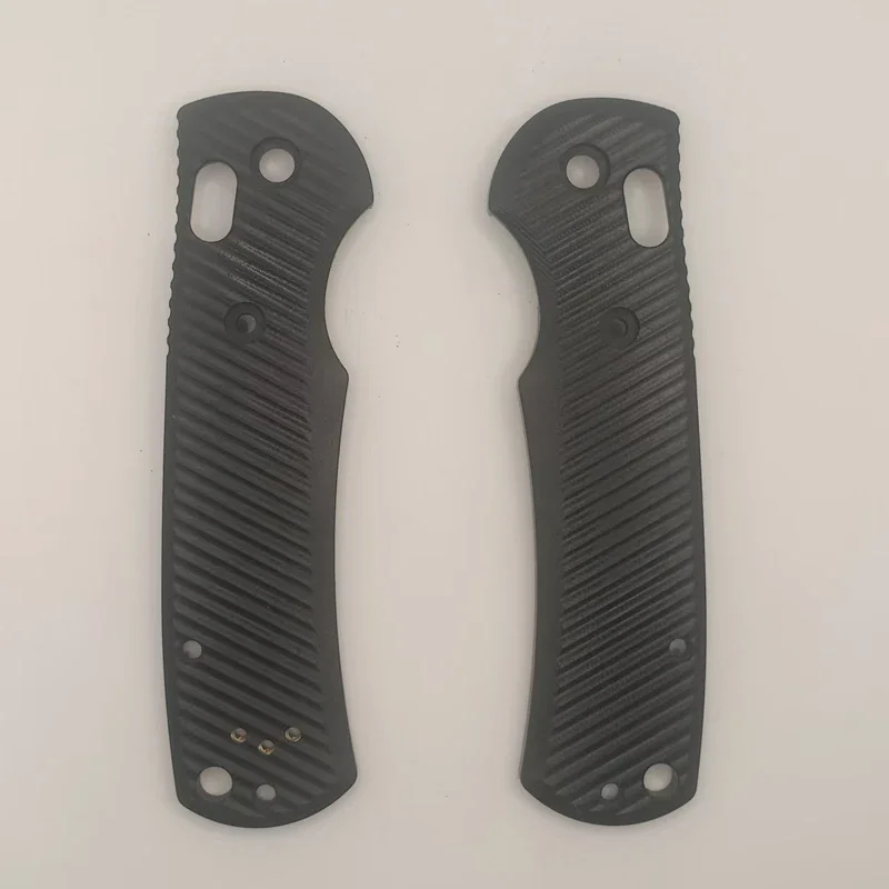 1 Pair Black G10 Knife Handle Scales for Benchmade Griptilian 550/551 Knives DIY Accessory