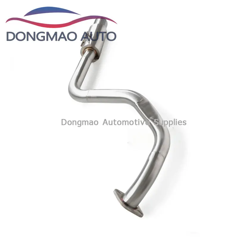 High-performance Exhaust System for Toyota Land Cruiser Prado J150 SS304 Racing Car Modified Catback Single-sided Exhaust Pipe