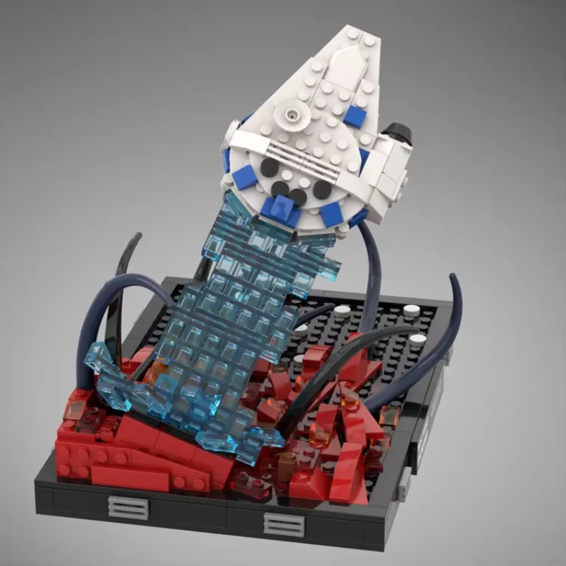 Stern Themen MOC Film Action Bausteine Kit Szene Ziegel Set Solo Millennium Schiff Modell DIY Spielzeug für Kinder Kinder