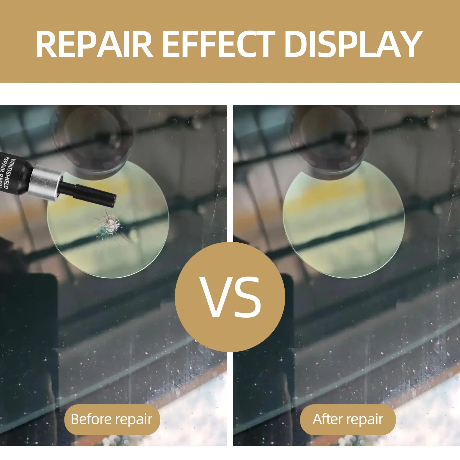 

1 комплект, комплект для ремонта автомобильного стекла, жидкость для ремонта трещин на лобовом стекле, чип для ремонта окон автомобиля, поставка лобового стекла автомобиля