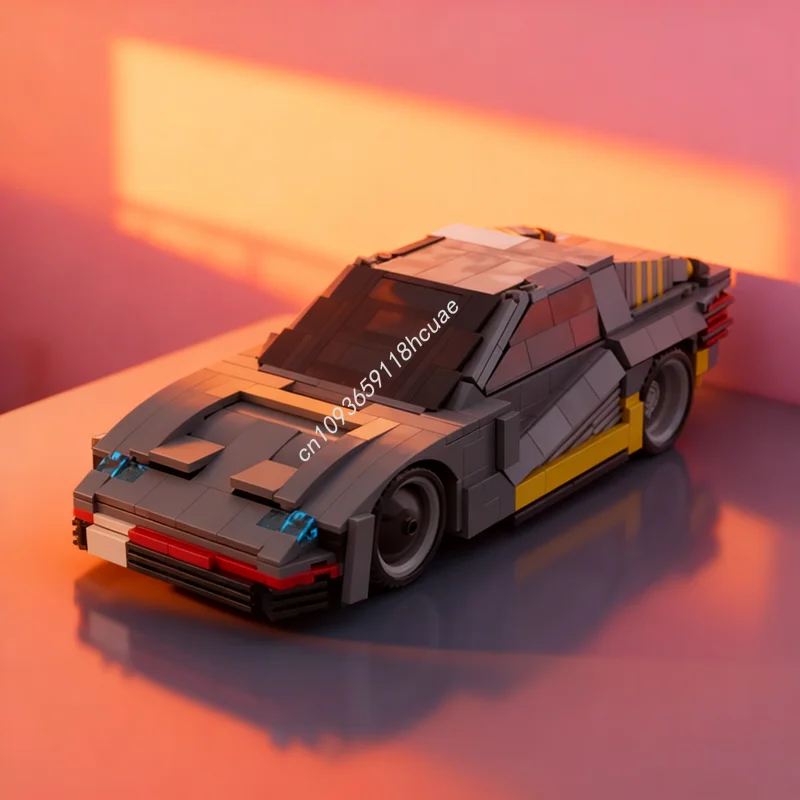 755 قطعة MOC Cyberpunk Quadra Turbo R الخالق نموذج بناء هدايا عيد الميلاد كتل العمارة لتقوم بها بنفسك فكرة ألعاب مكعبات عيد ميلاد #1