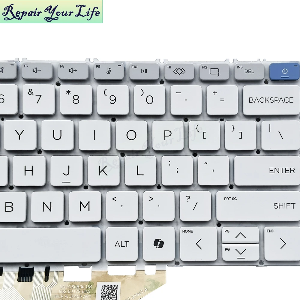 US Backlight Keyboard For HP OmniBook X 14-FE 14-FE0097NR USA English Laptop Backlit Teclado AI Keycaps N94916-001 P02206-001